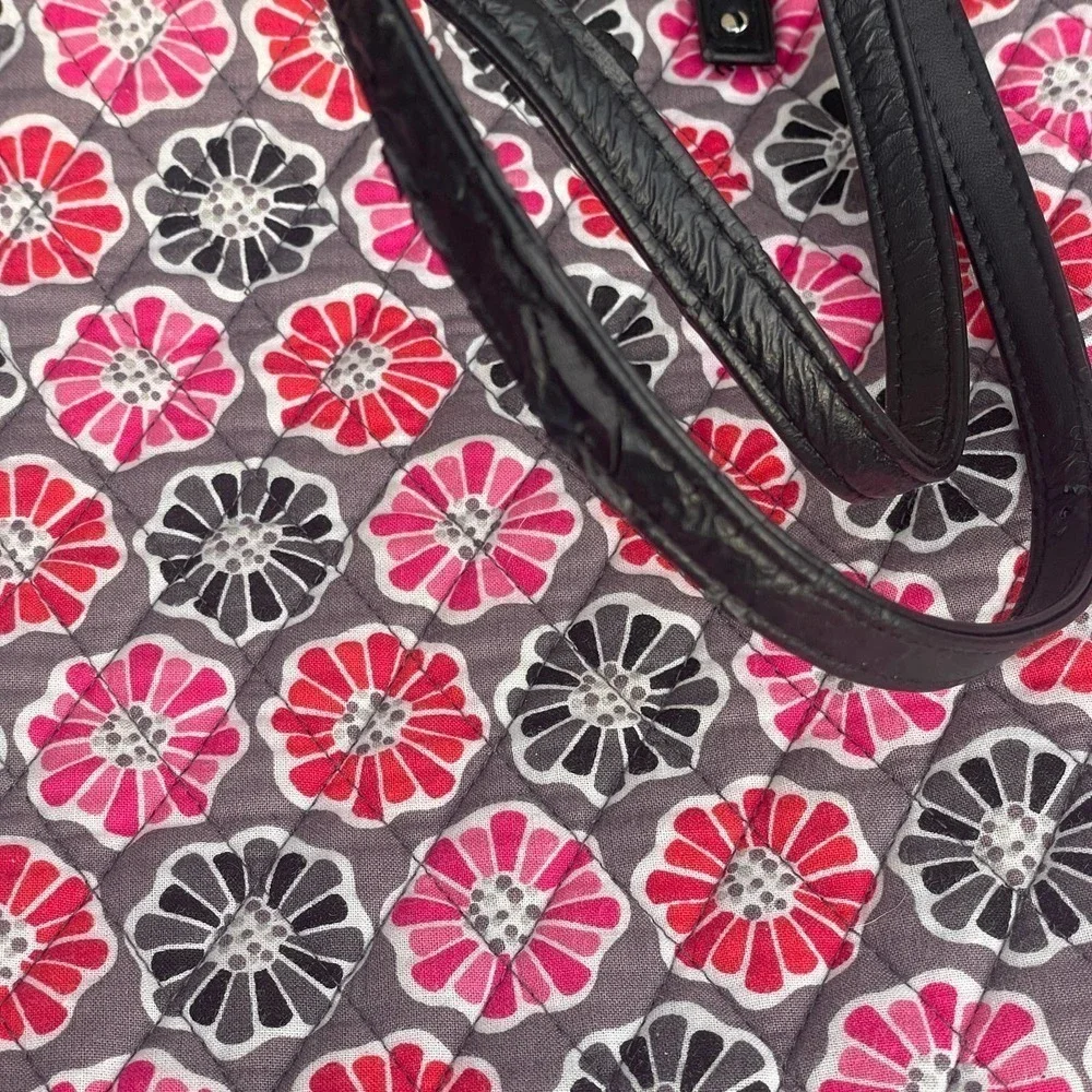 Vera Bradley Floral Blossoms Patterned Tote with Two Handles